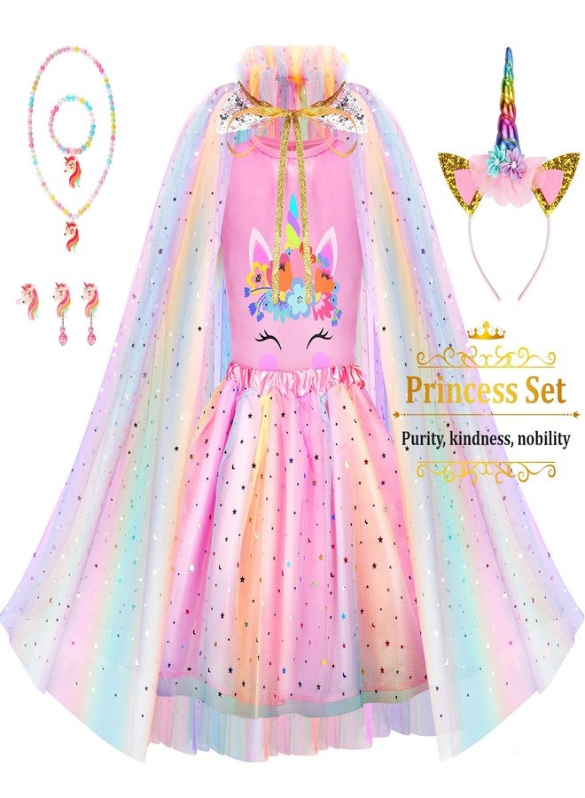 LIMIROLER 18 Pcs Princess Dress Up Clothes for Little Girls, Role Play Dress Up Princess Costume Gift Set, Princess Dress Up Toys for Toddler, Birthday Christmas Party Gifts for Girls Aged 3-6 Years Old - Image 4